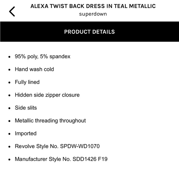 Dress - Picture 3 of 3